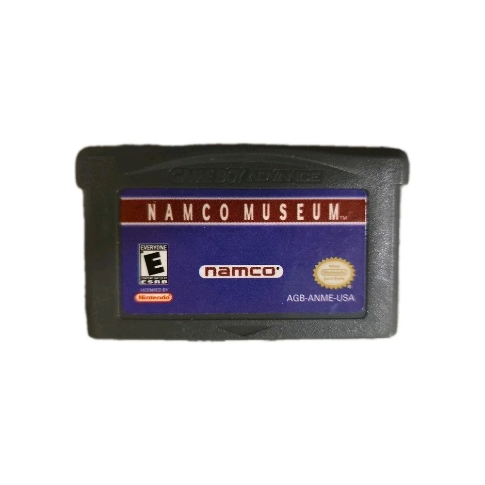 Lot Of 7 Game Boy Advance TX HOLDEMS SPY PAC-MAN RUGRATS MADAGASCAR NAMCO ARCADE